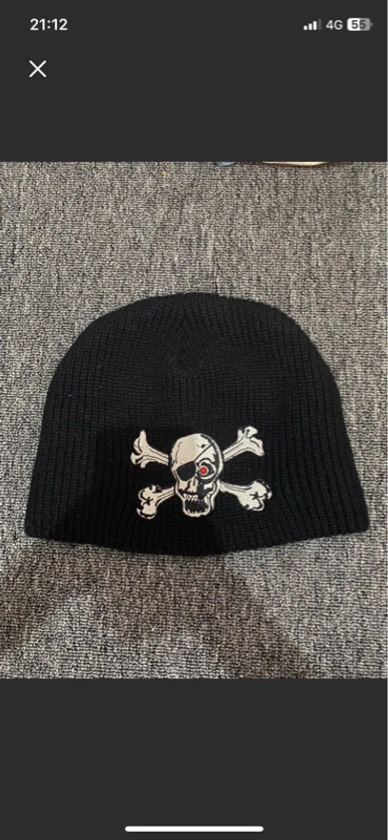 Beanie skull y2k  photo 1