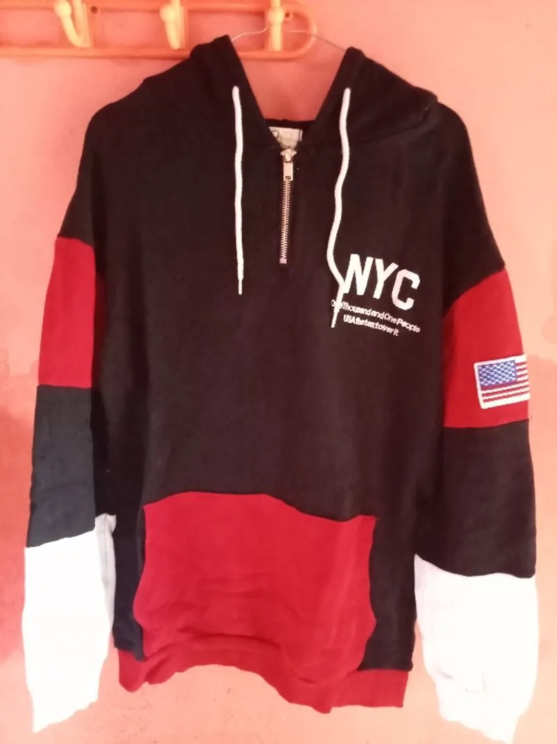 Hoodie NYC peanut 3 warna  photo 1