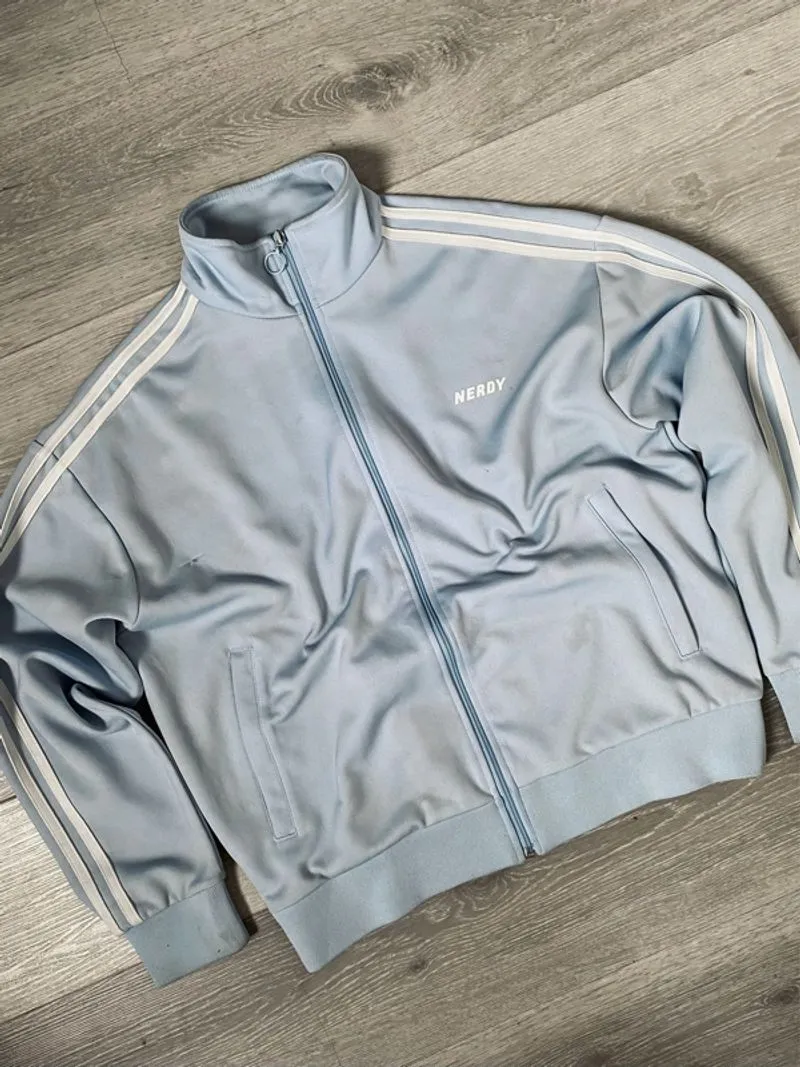 Nerdy Track Jacket Sky Blue photo 1