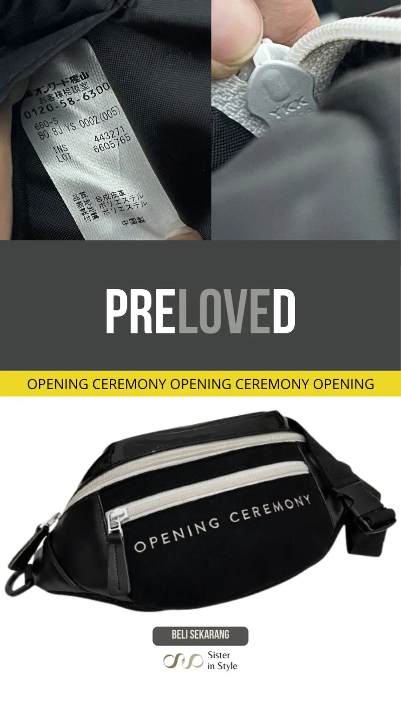 Opening Ceremony Waist Bag Black photo 1