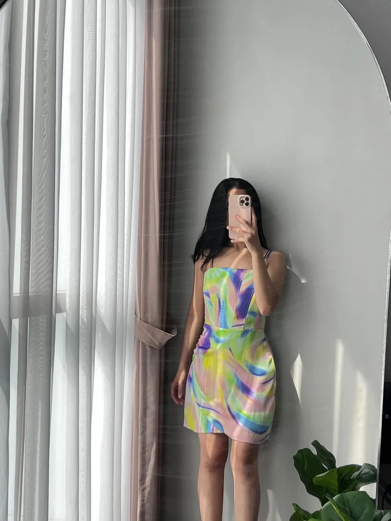 Fairy Casual Casual dress Wanita multicolor photo 1