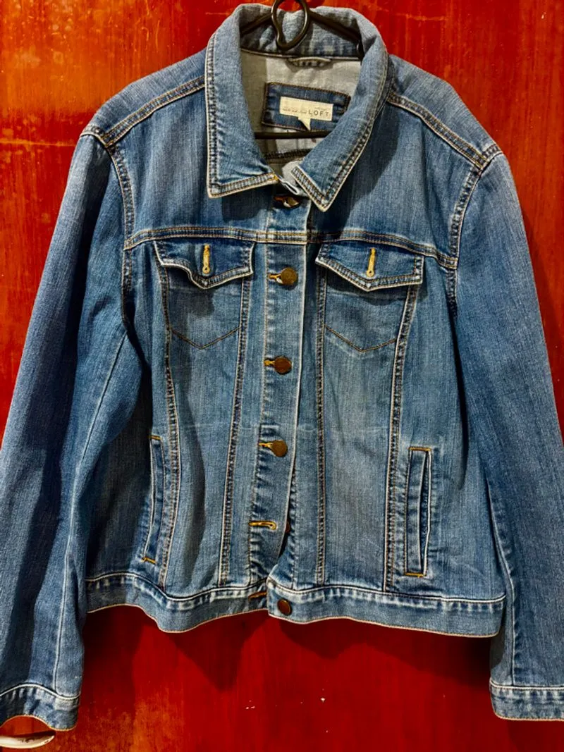 jaket jeans loft outer jeans  photo 1