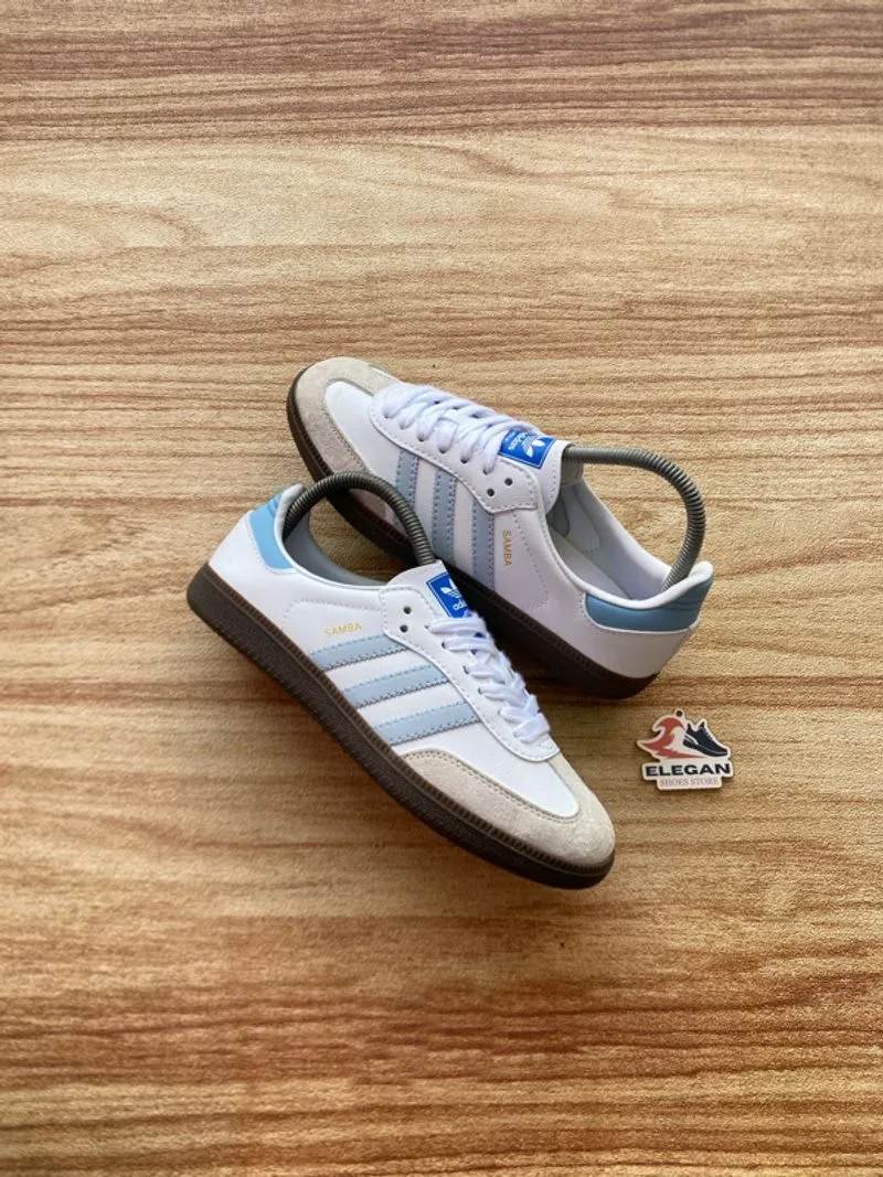 ADIDAS SAMBA OG HALLO BLUE photo 1