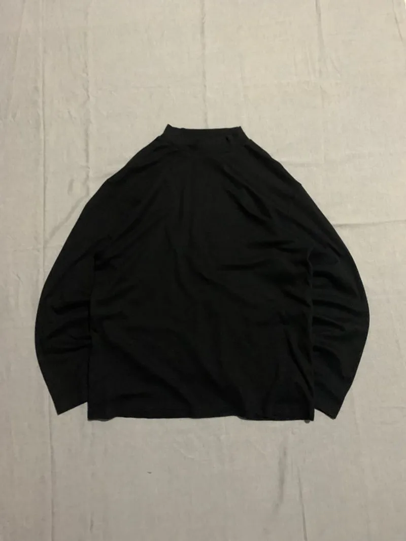 Long Sleeve GU Turtle Neck Black photo 1