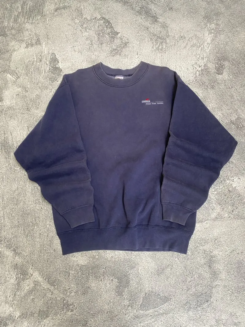 VINTAGE 1990’s FADED CREWNECK FOTL TAG photo 1