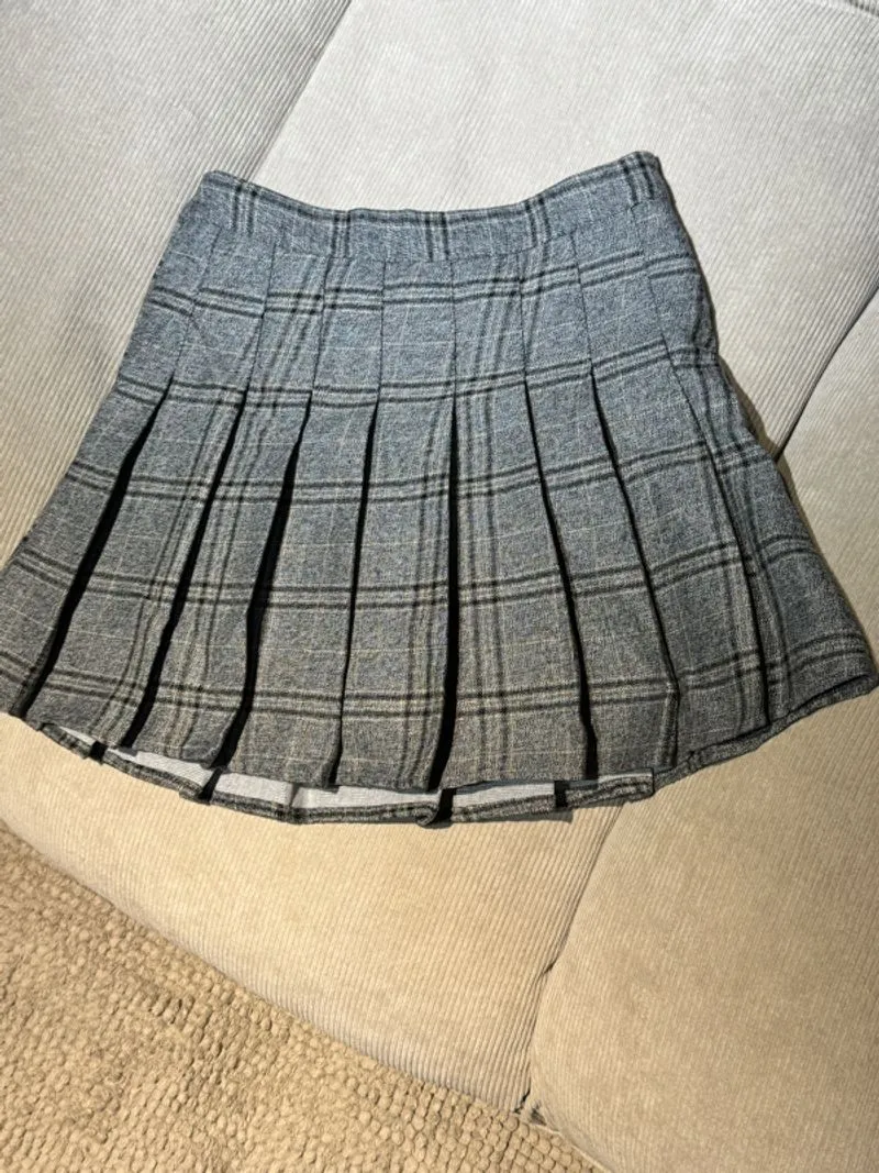Plaid Pleated/Tennis Skirt photo 1