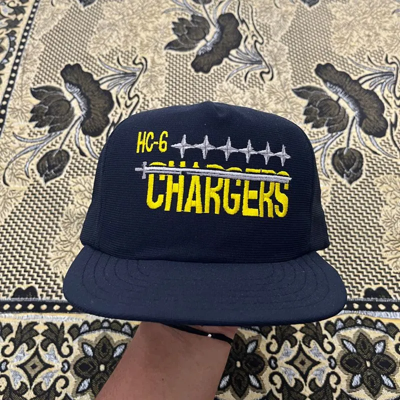 trucker hat vintage chargers by usa “topi vincent” photo 1