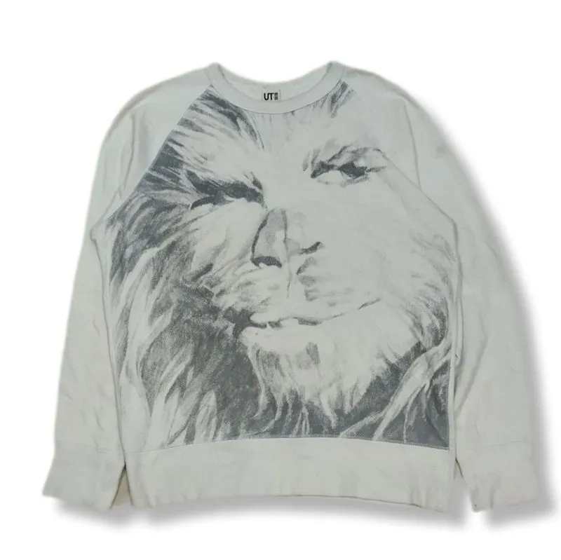 UNIQLO X STAR WARS CHEWBACCA FULL PRINT CREWNECK | SWEATER | photo 1