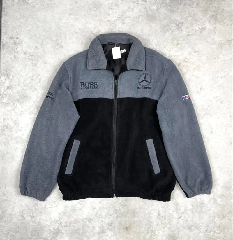 🏁 Vintage Hugo Boss x Mercedes-Benz Racing Tribute Fleece J photo 1