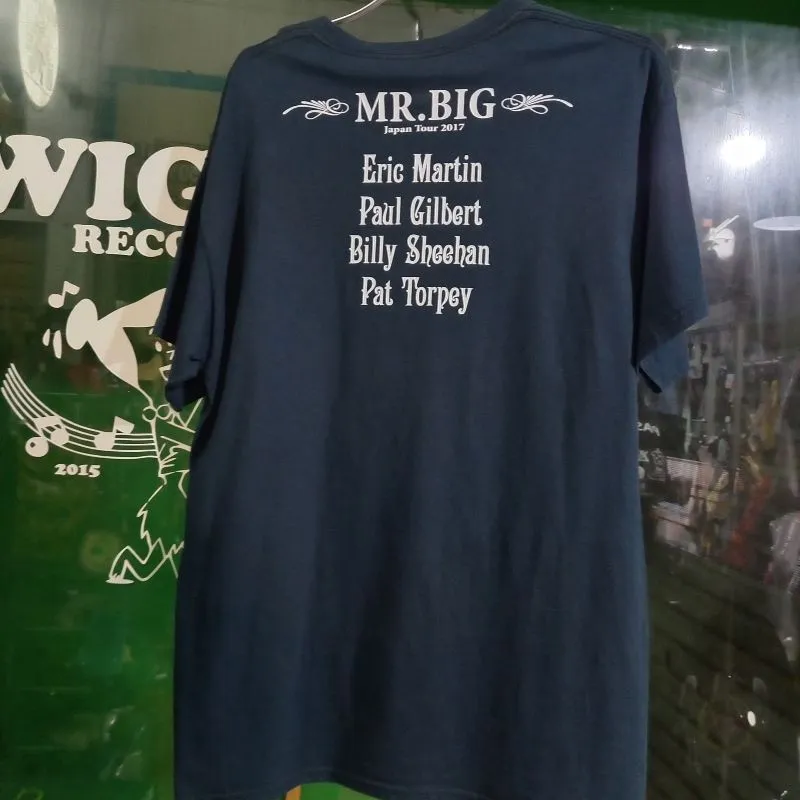 Mr.Big Japan Tour 2017 T-Shirt - Preloved