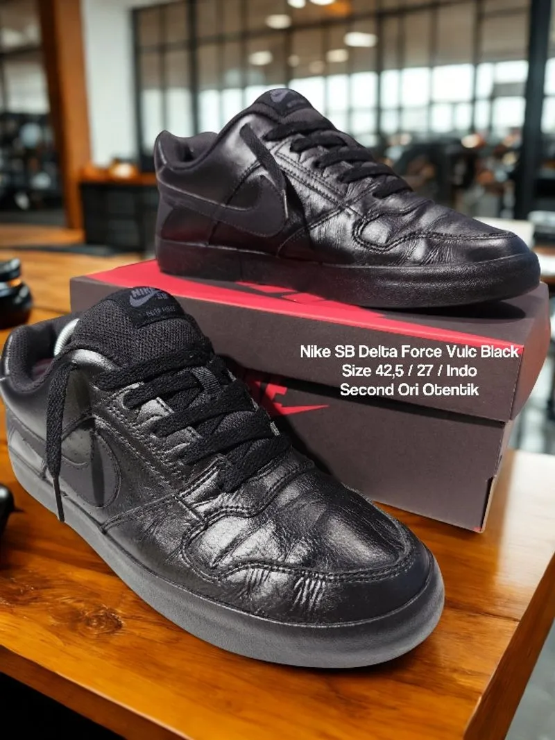 Nike SB Delta Force Vulc Black photo 1