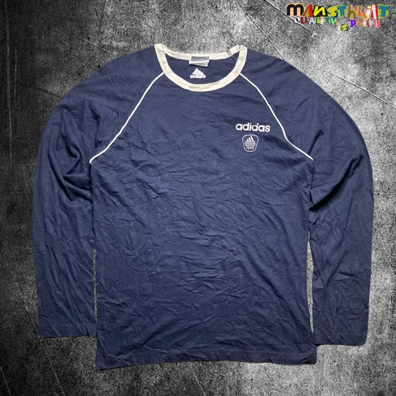 Adidas Sportswear Casual T-shirt Pria navy photo 1
