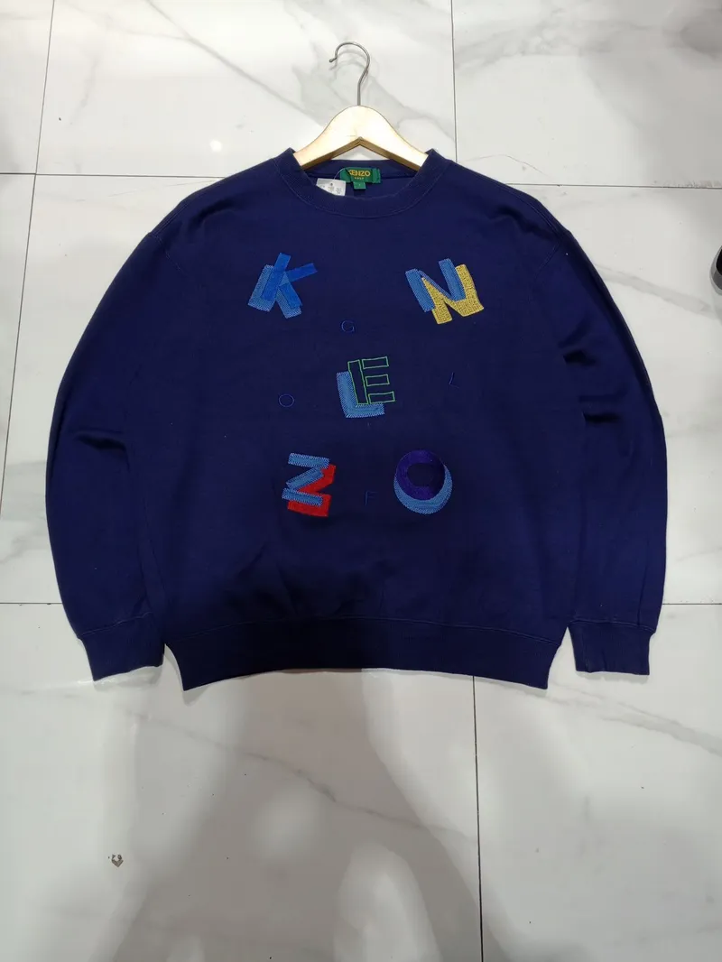 Kenzo Streetwear Luxury Wanita navy photo 1