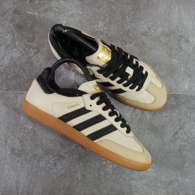 Adidas Samba OG Cream White Sand Strata ORIGINAL (Sz 36 2/3)