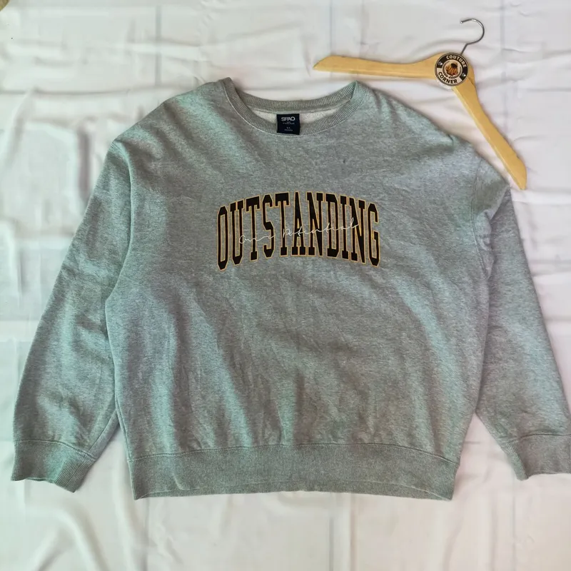 Spao Casual Sweater Pria gray photo 1