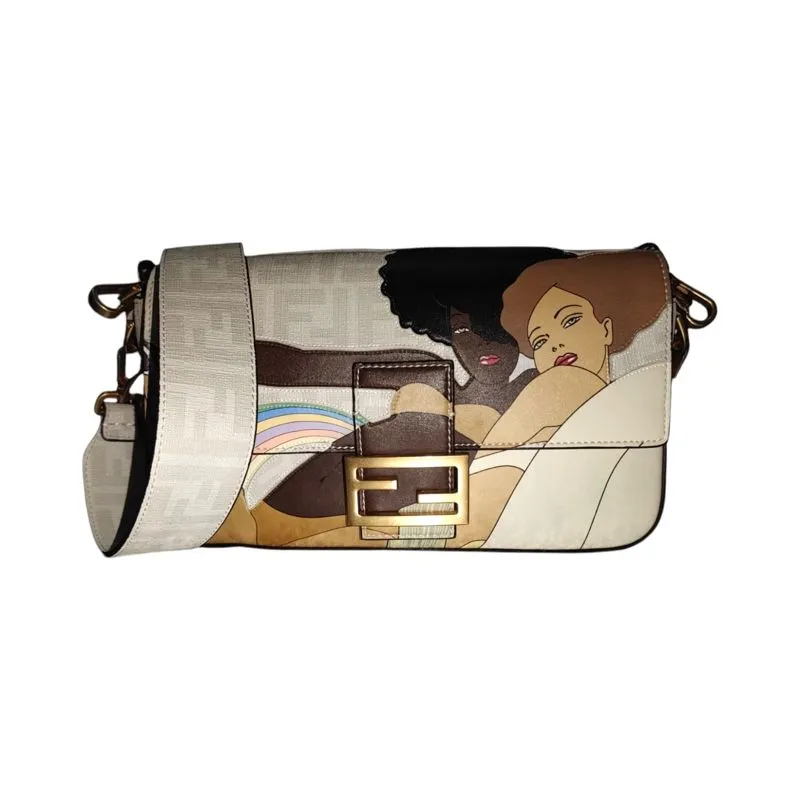 Fendi Baguette X Antonio Lopez bag illustrator girl bikini F photo 1
