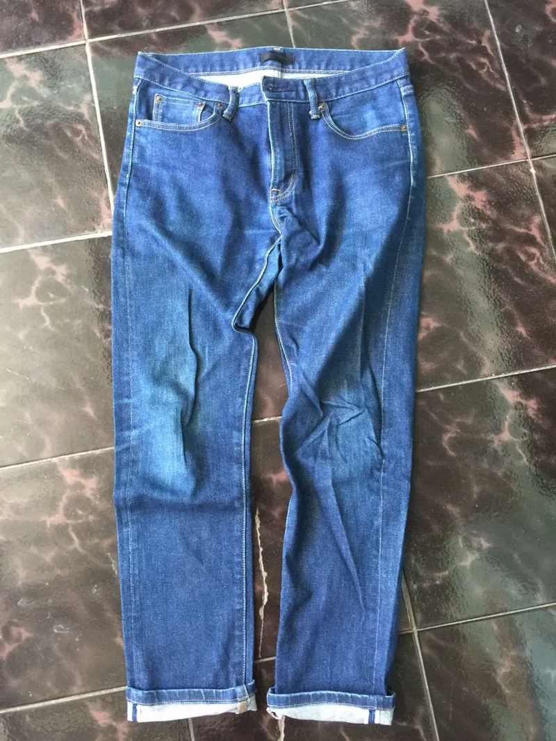 Uniqlo Casual Jeans Pria navy photo 1