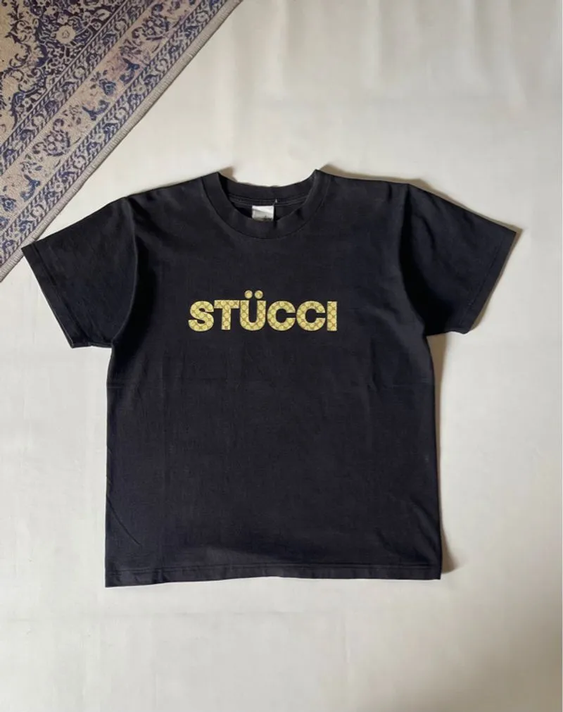 cth.90s' Vtg Stussy Stucci Tshirt photo 1