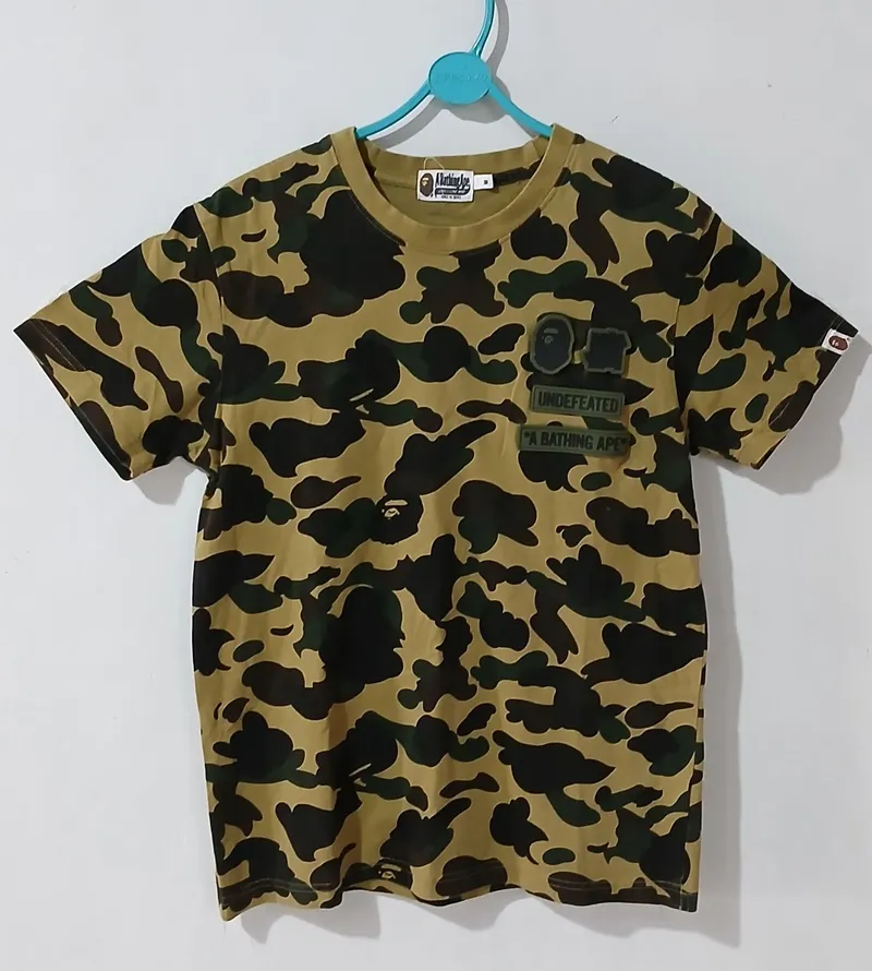 A Bathing Ape Casual T-shirt Pria black