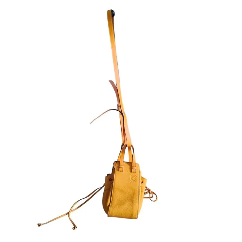 Loewe Bag Hammock Mini Drawstring Sunshine Leather Crossbody photo 1