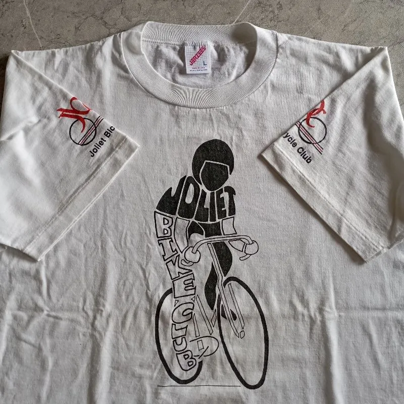 Kaos Art Vintage 90s Joliet Bicycle Club  photo 1