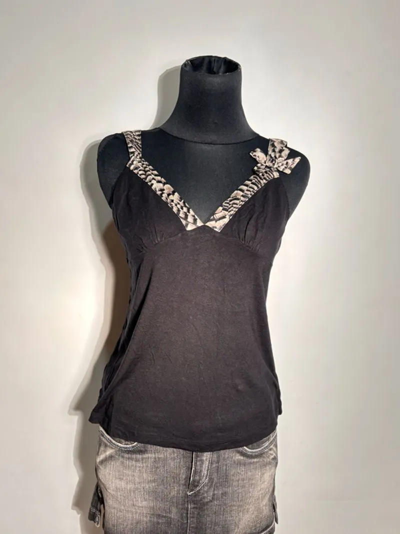 black leopard tops photo 1