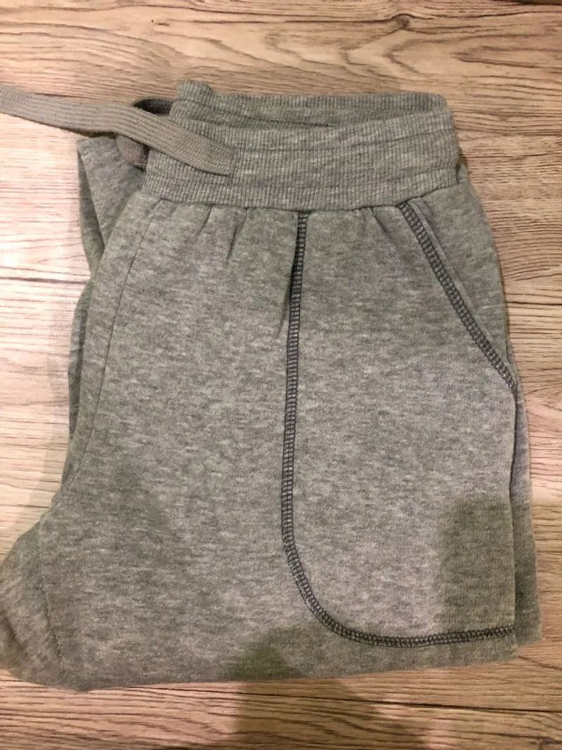 Sweatpants wanita jogger abu  photo 1