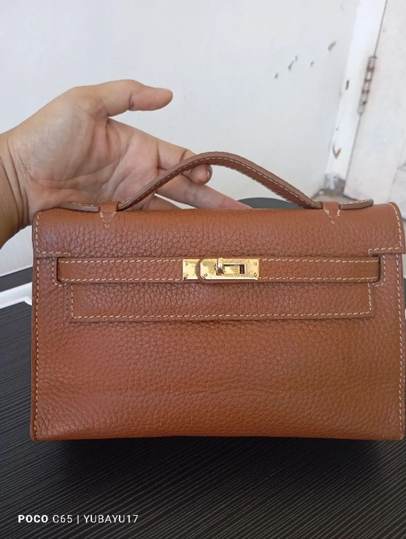 Sling bag Ala mini Kelly pochette kulit asli photo 1