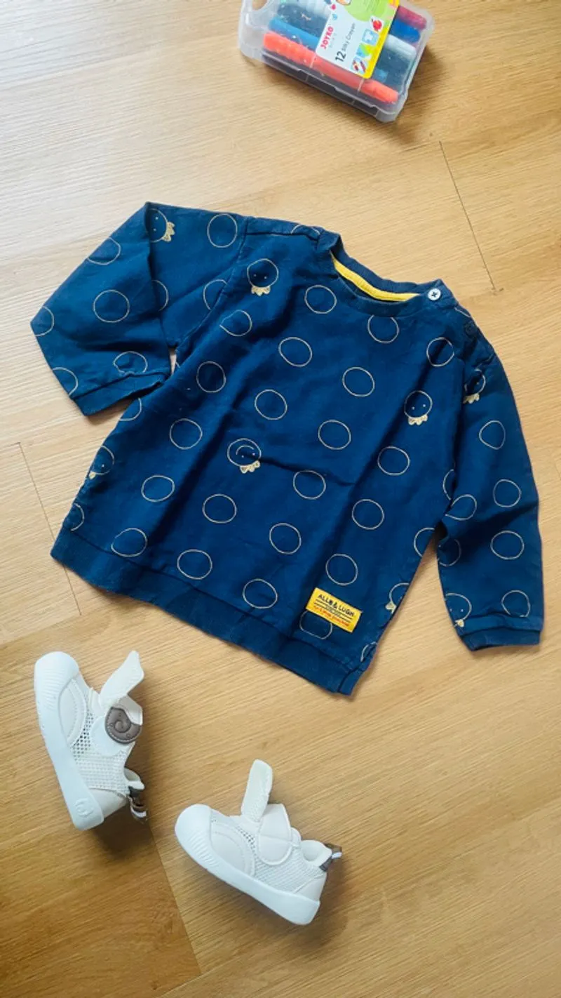 Allo & Lugh Circles Sweater Anak 2 3 Tahun photo 1