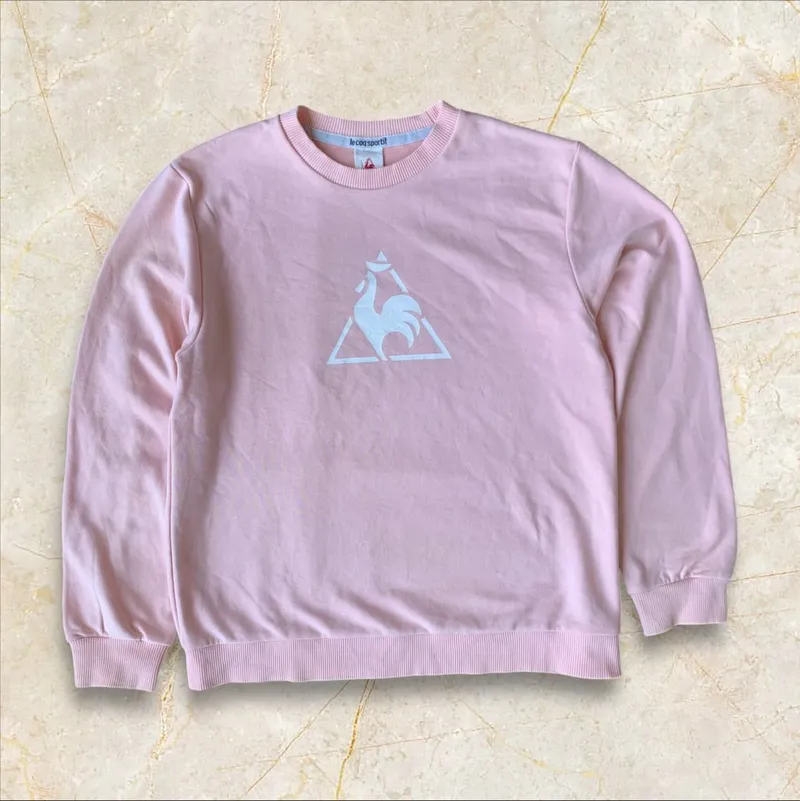 Le Coq Sportif Casual Sweatshirt Pria pink photo 1