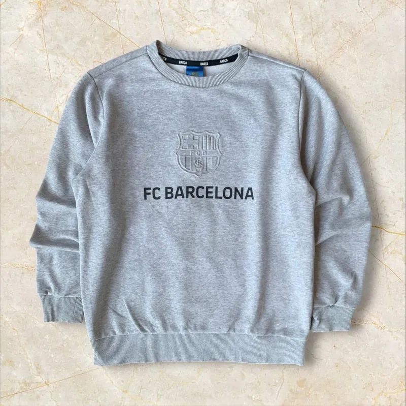 Custo Barcelona Casual Sweatshirt Pria gray photo 1