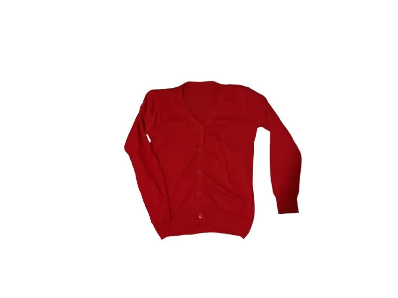 Red Knitted Cardigan | Kardigan Rajut warna merah photo 1
