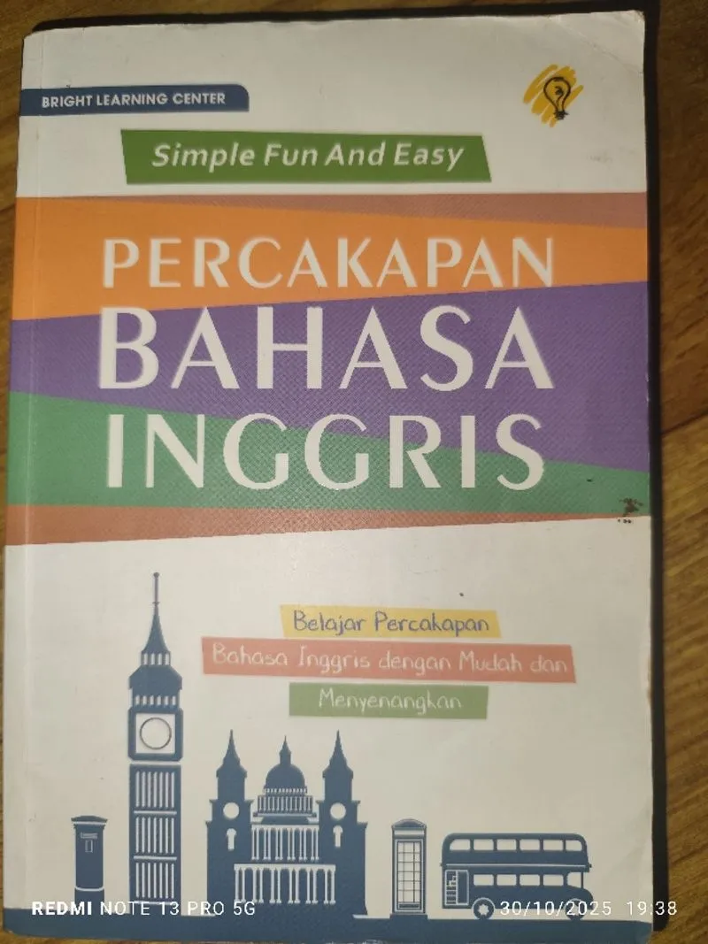 Buku belajar percakapan bahasa Inggris bekas photo 1