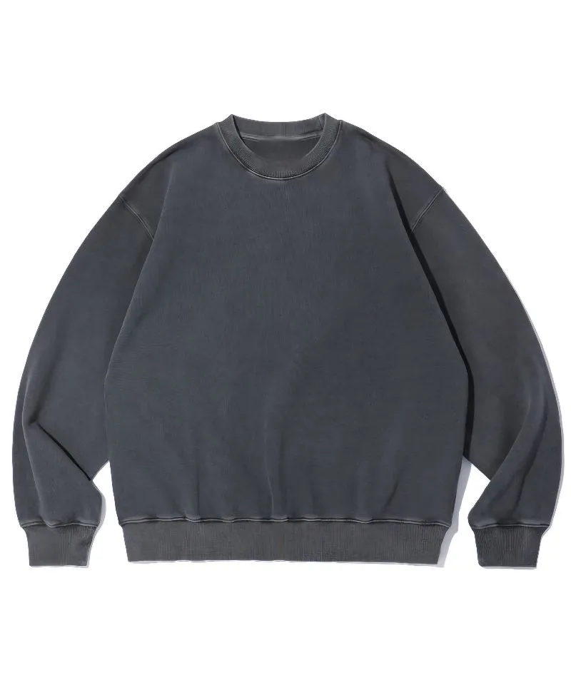 Musinsa - Soverment Greywash Crewneck Boxy 2000s photo 1