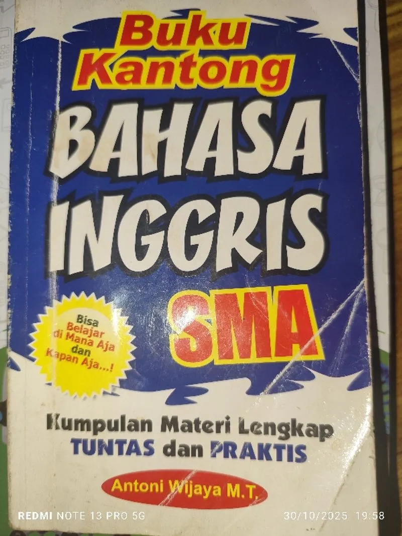 Buku bekas kantong bahasa Inggris sma  photo 1