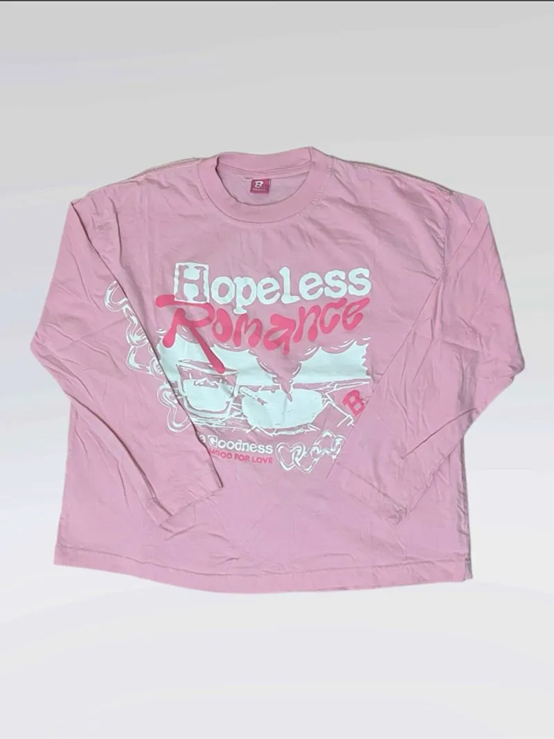 Kaos Long Sleeve Pink photo 1
