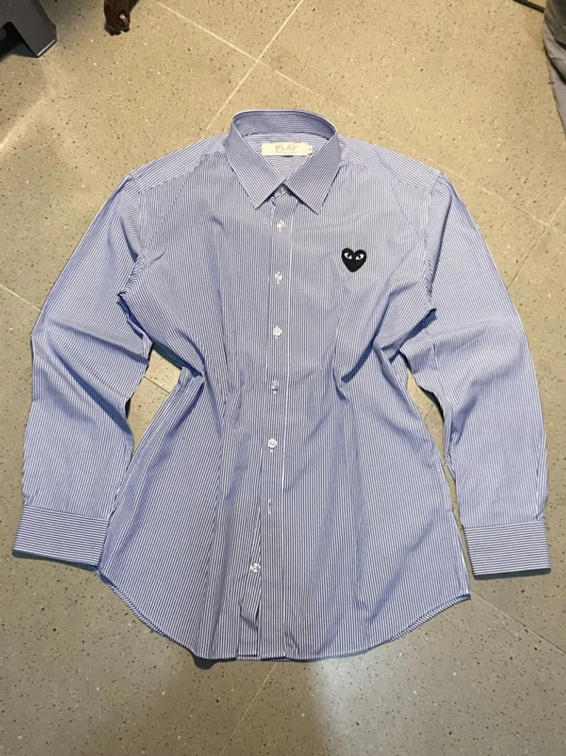 Kemeja PLAY, stripped shirt photo 1