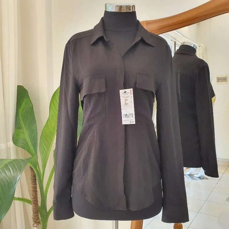 BLOUSE KATUN PAPER MOON  photo 1