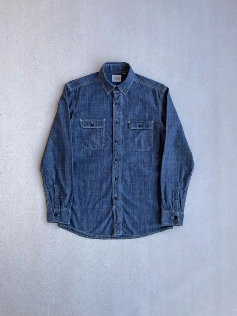 CHAMBRAY  WORKSHIRT UNIQLO photo 1