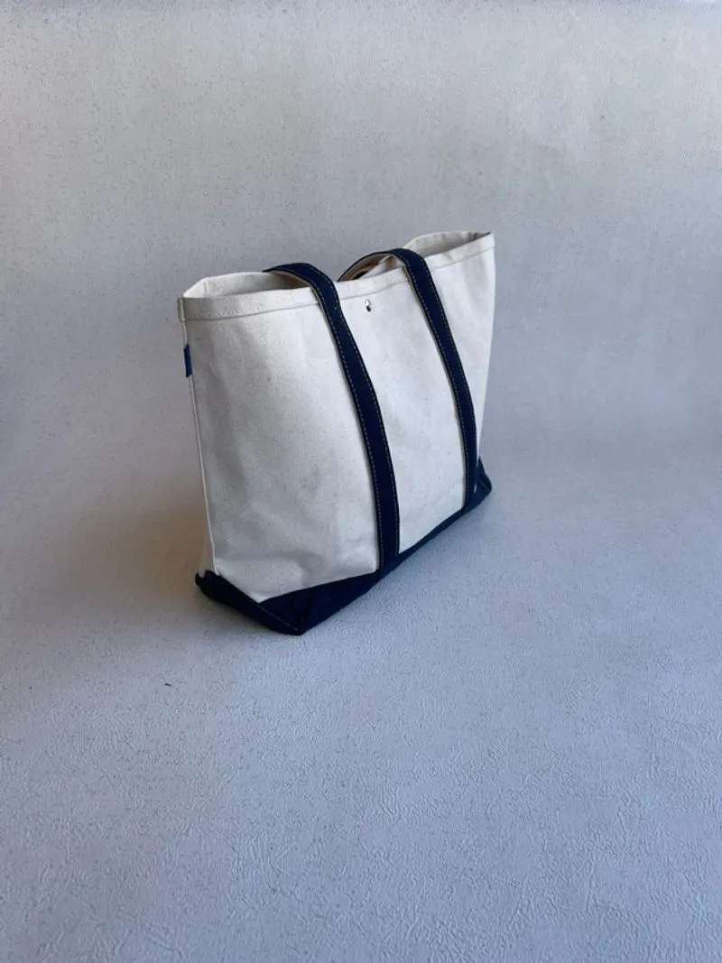TOTE BAG  NOT LL. BEAN  DUCK CANVAS photo 1