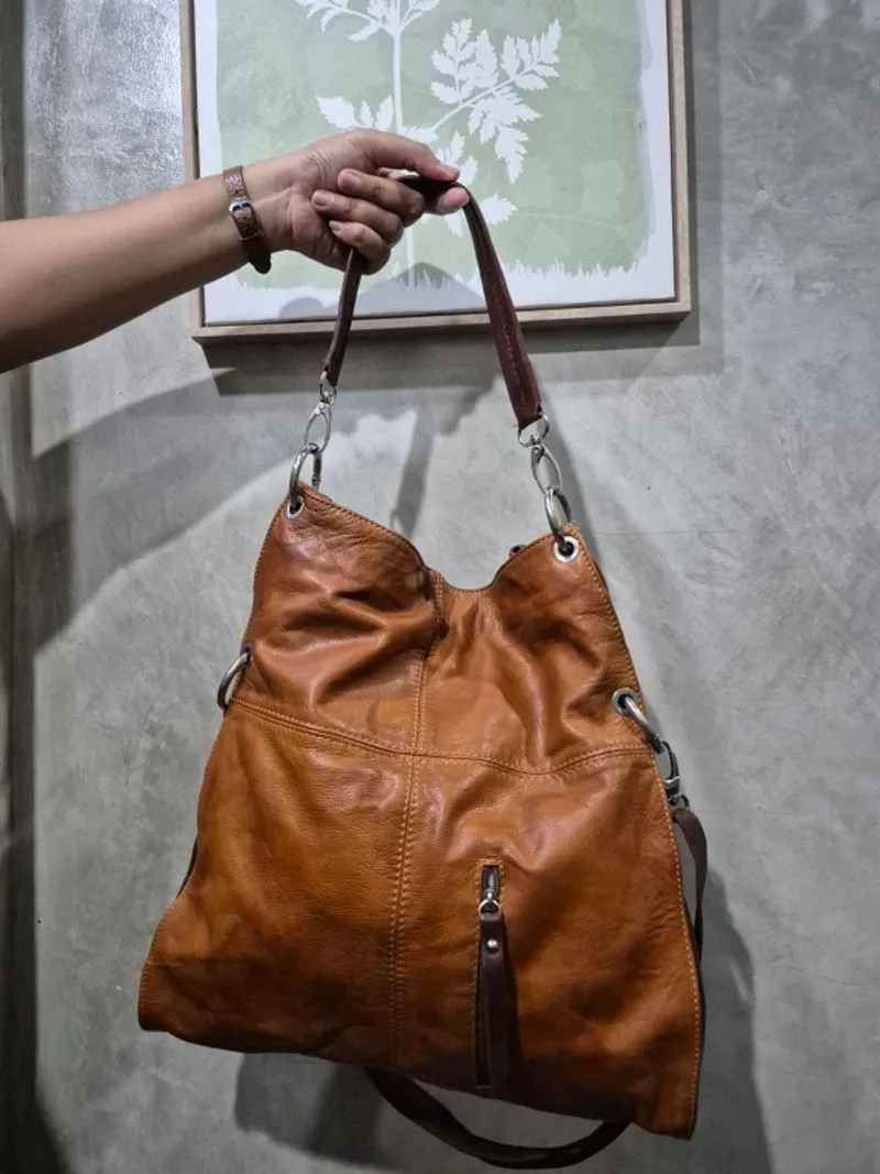Tas Hobo Kulit Asli photo 1