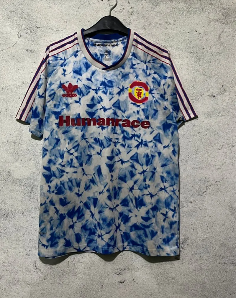 Adidas Human Race Manchester United Jersey Shirt Size Large  photo 1