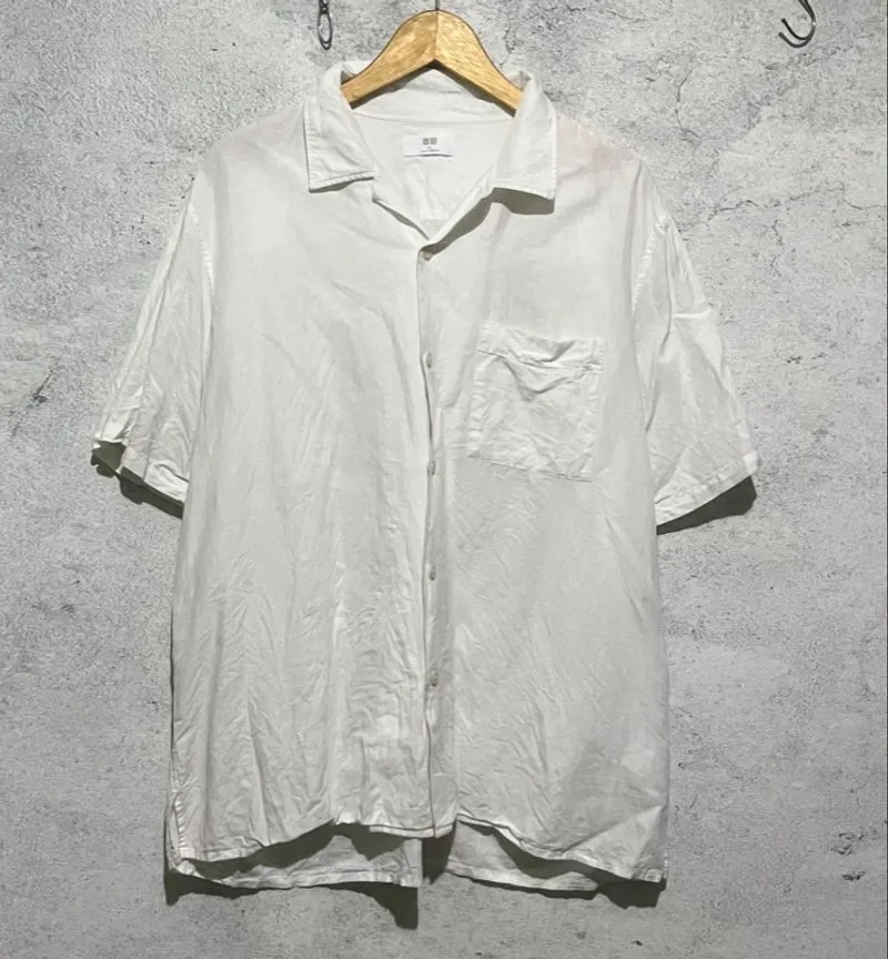 Uniqlo bowling kemeja kemeja santai kemeja kerja photo 1
