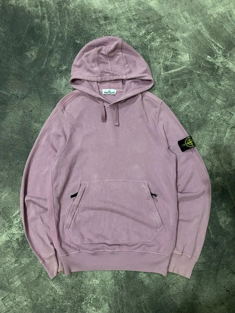 Stone Island Pink Hoodie photo 1