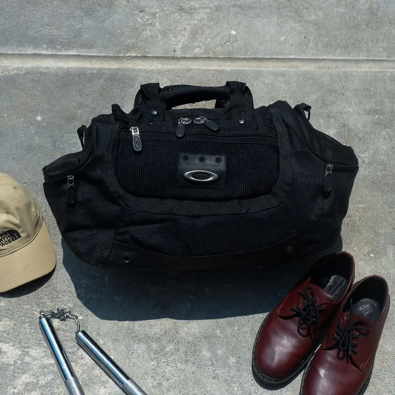 Rare early 00s vintage OAKLEY Ap tractical duffle bag photo 1