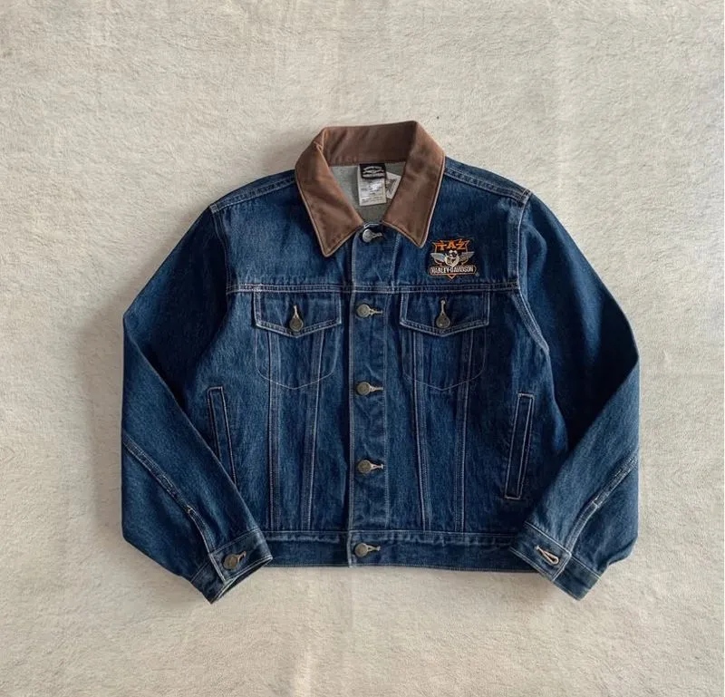 Trucker Denim Hurley Davidson Jacket photo 1
