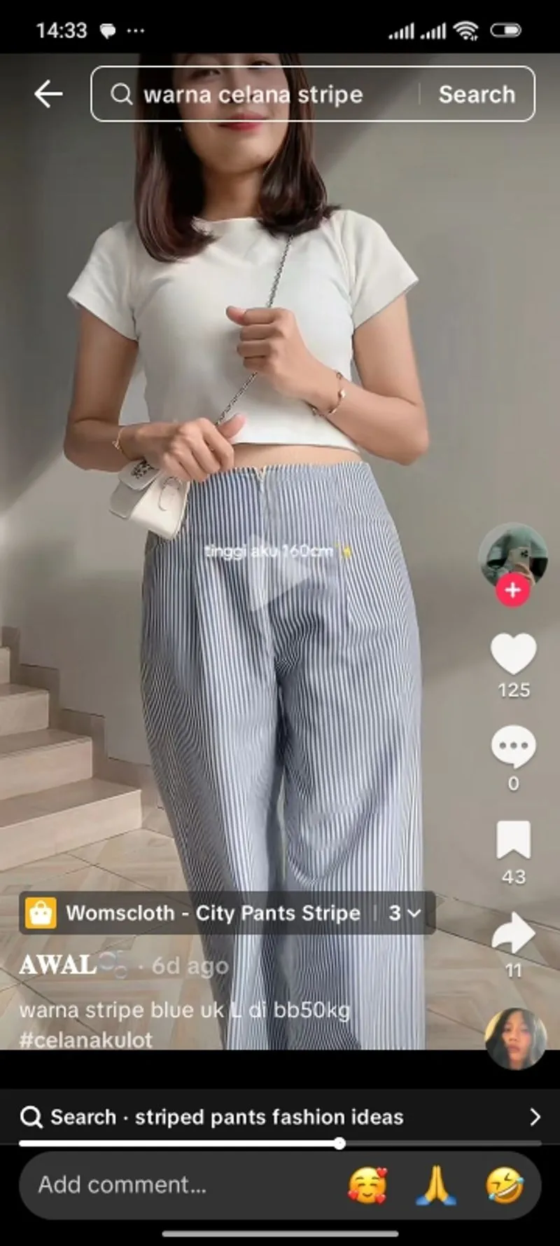 Pants stripe  photo 1