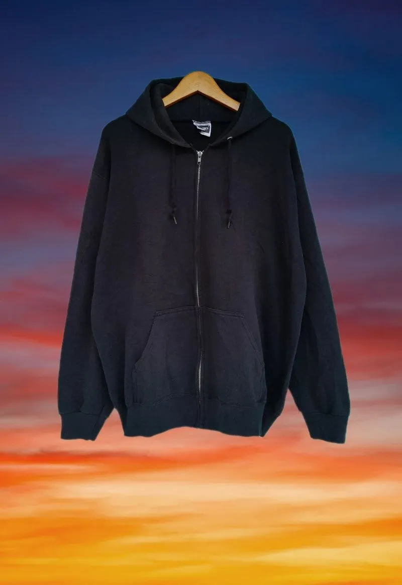 Tultex Vintage Skater Hoody Pria black photo 1