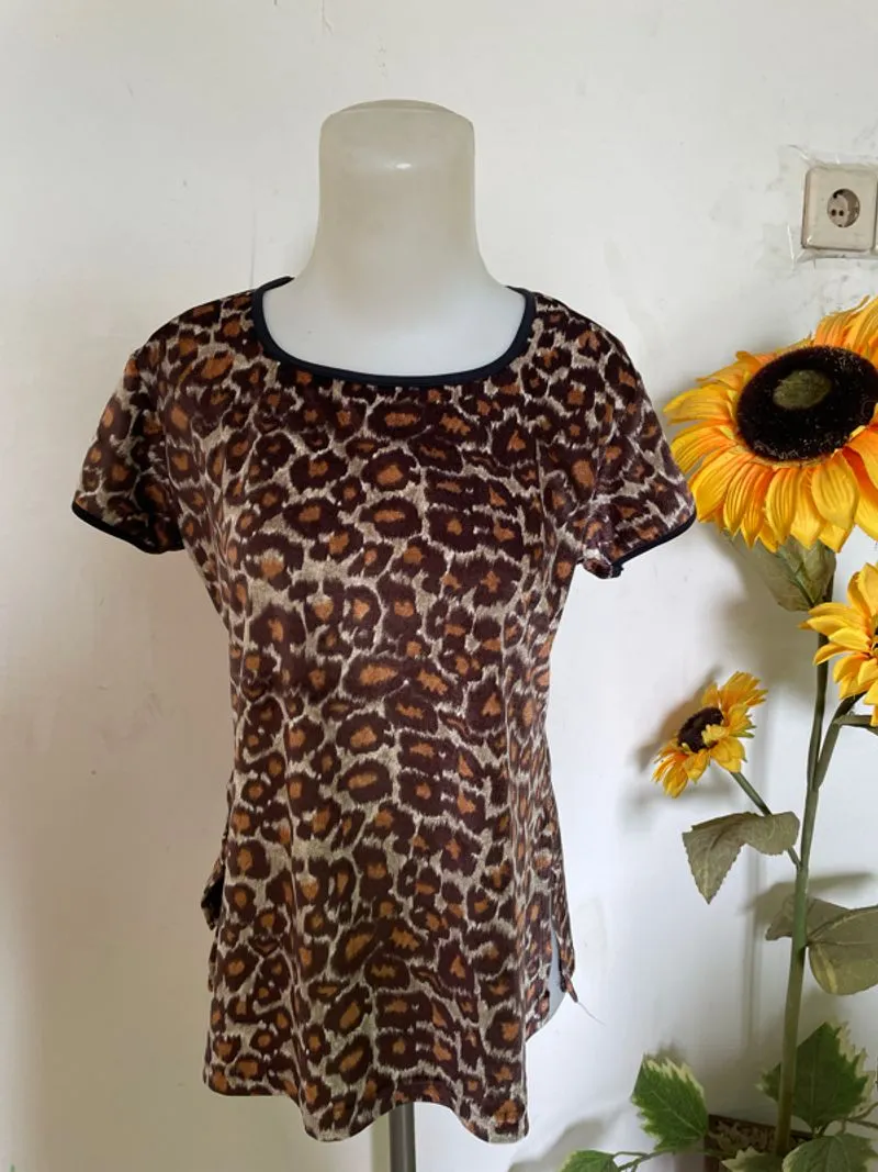 Tshirt leopard photo 1