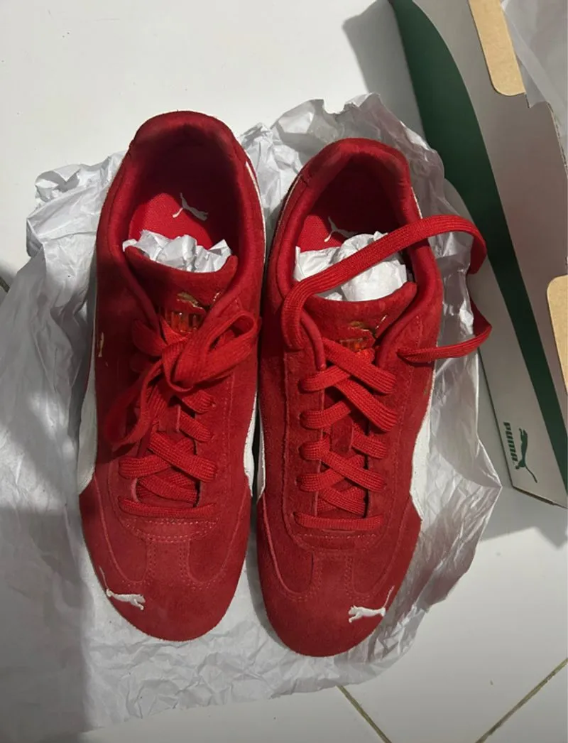 puma speedcat og red white photo 1